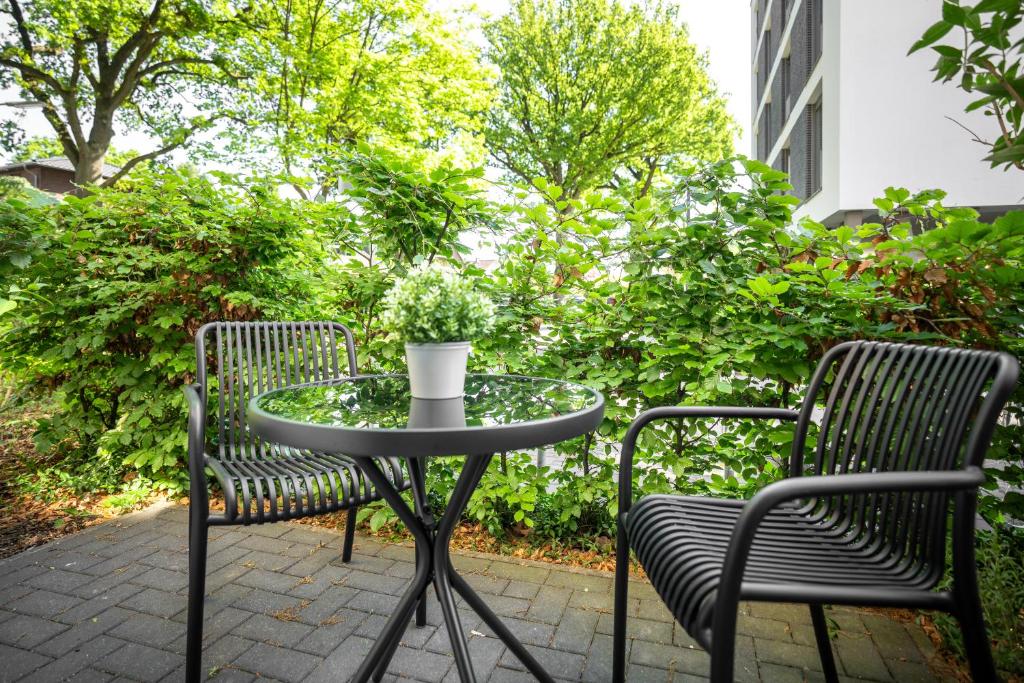 Giardino di Ankerherz Appartements bei Blankenese