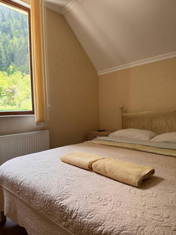 Letto o letti in una camera di Hotel forest echo