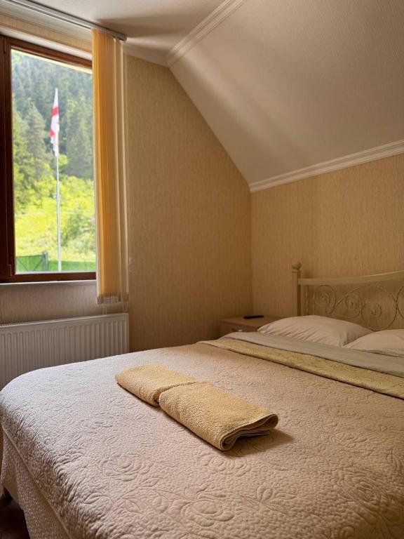 Letto o letti in una camera di Hotel forest echo