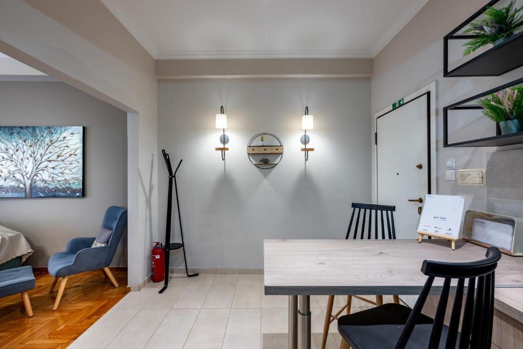 Posedenie v ubytovaní Fully renovated flat close to Uni & hospitals