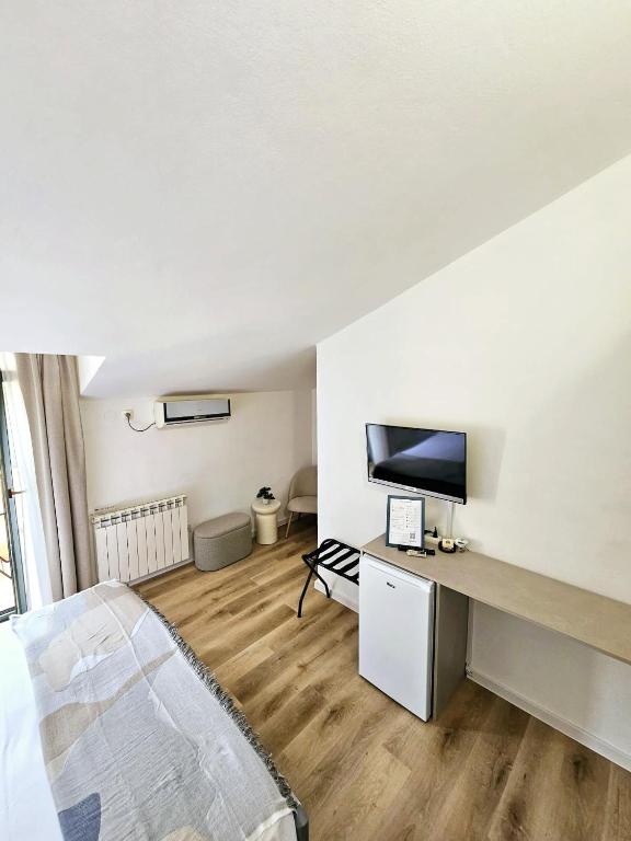 TV a/nebo společenská místnost v ubytování Pansion Ana