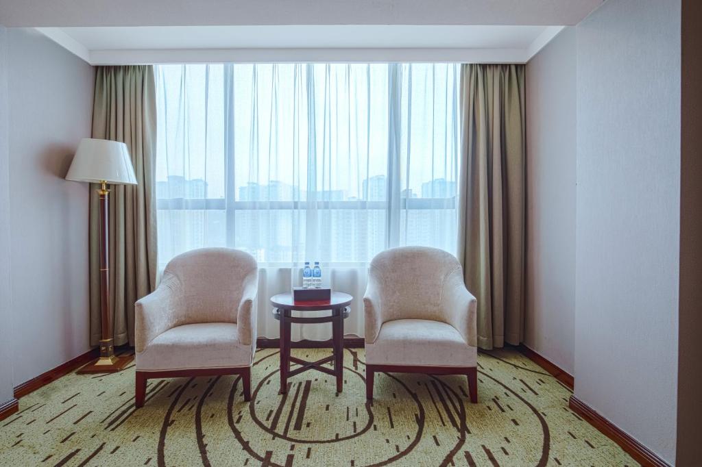 Posezení v ubytování Zhangjiajie International Hotel