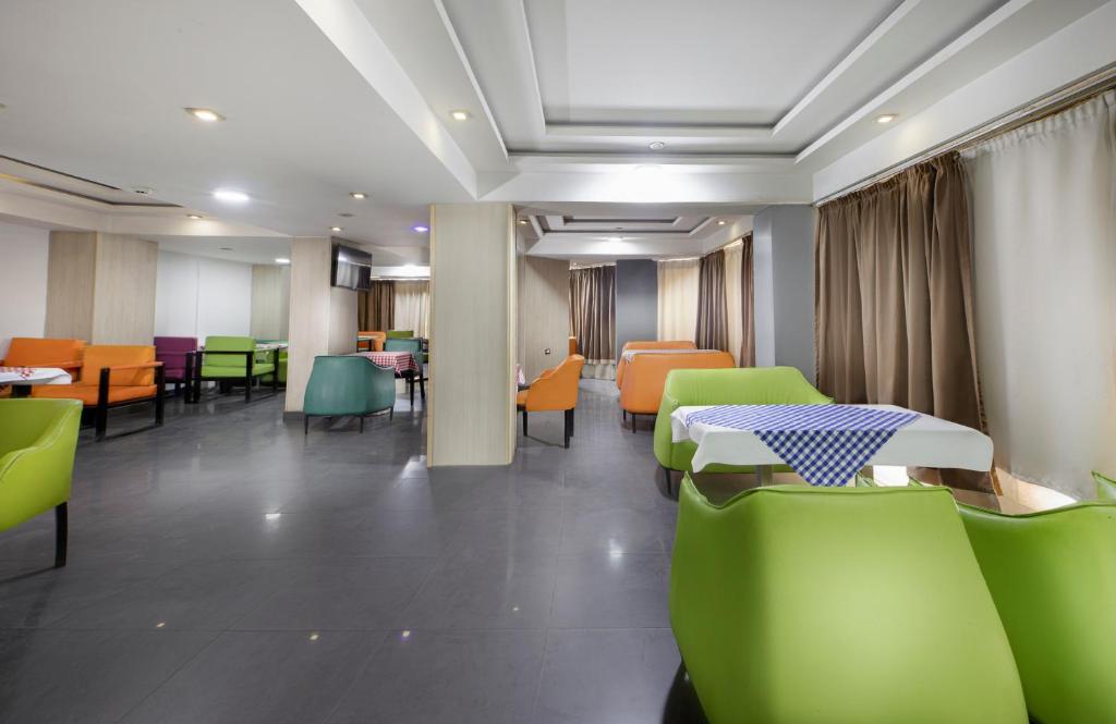 Posezení v ubytování Kanzy Hotel Cairo