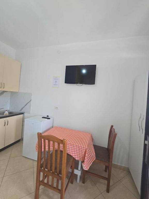 Kuchyň nebo kuchyňský kout v ubytování Star Room's