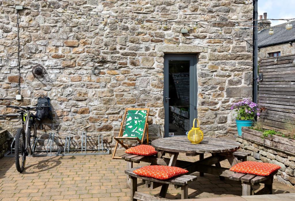 Patio nebo venkovní prostory v ubytování Hawks Barn - Horton in Ribblesdale