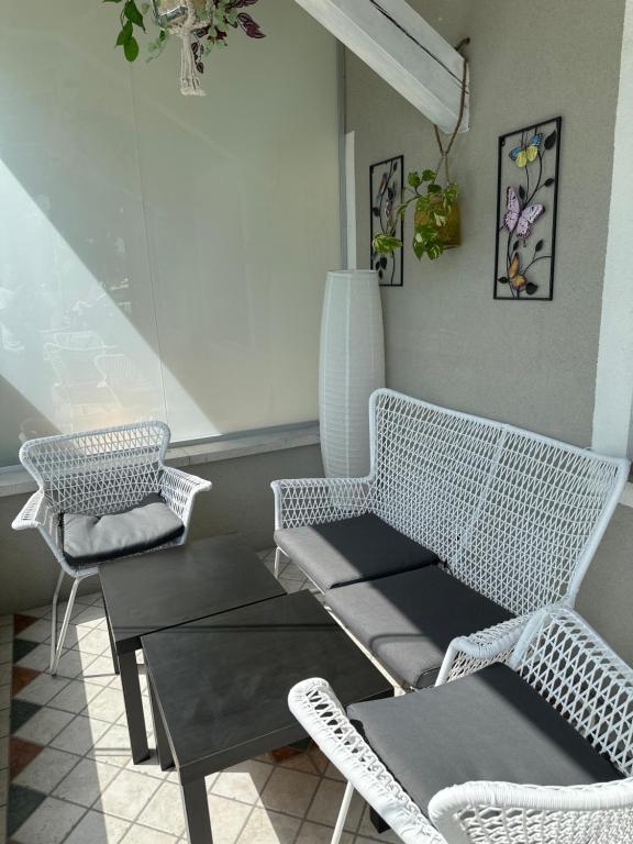 Posezení v ubytování Franciacorta Rooms 1