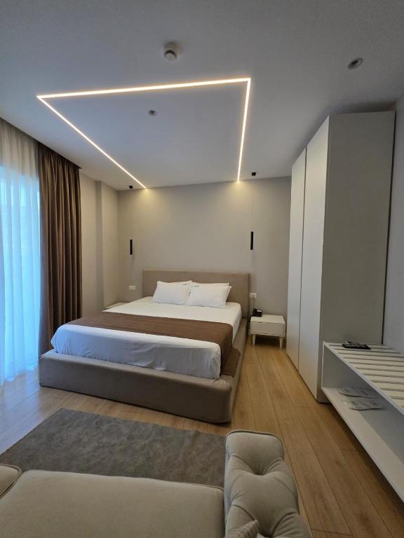 Postel nebo postele na pokoji v ubytování Orik Hotel & Spa