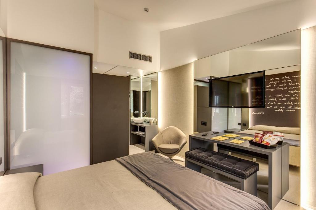 Posezení v ubytování Motel Rona