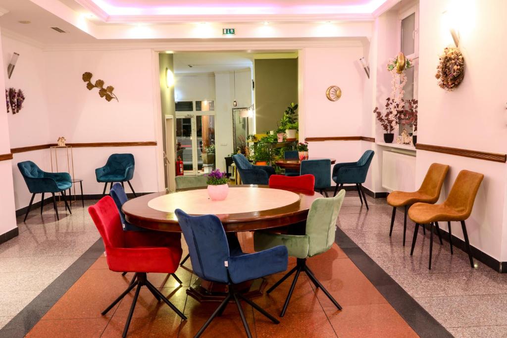 Posezení v ubytování Hotel Karlshorst