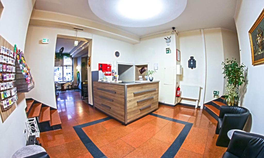 Posezení v ubytování Hotel Karlshorst