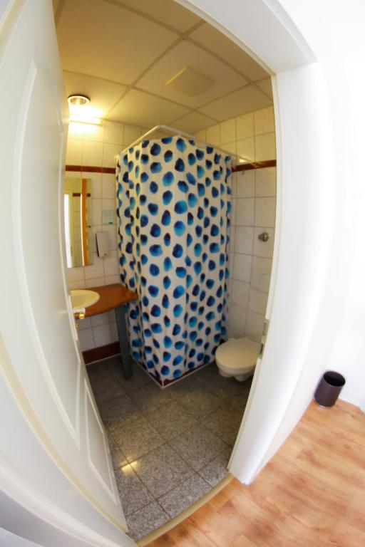 Koupelna v ubytování Hotel Karlshorst
