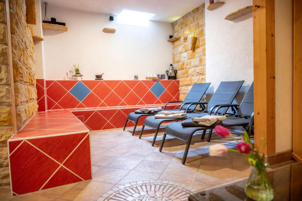 Posezení v ubytování AaRa Hotel