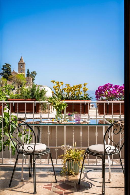 Balkón nebo terasa v ubytování Casa Giulia Positano