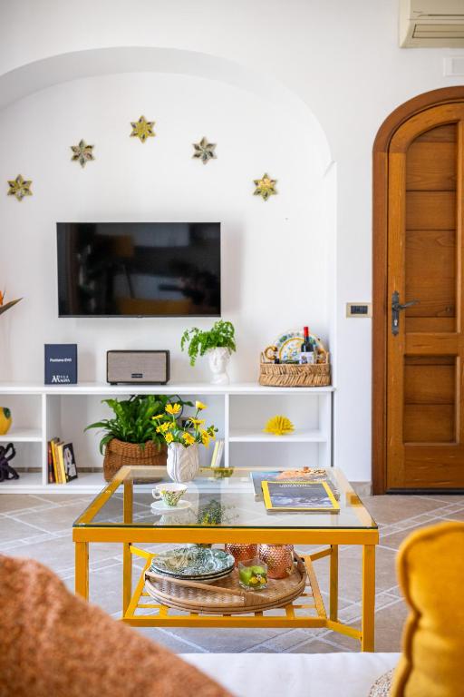 Kuchyň nebo kuchyňský kout v ubytování Casa Giulia Positano