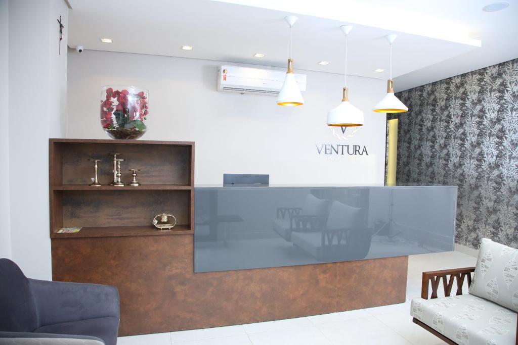 Posezení v ubytování Ventura Hotel