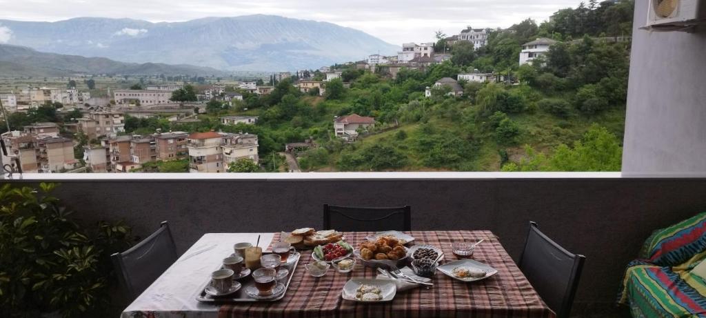 Nespecifikovaný výhled na hory nebo výhled na hory při pohledu z apartmánu