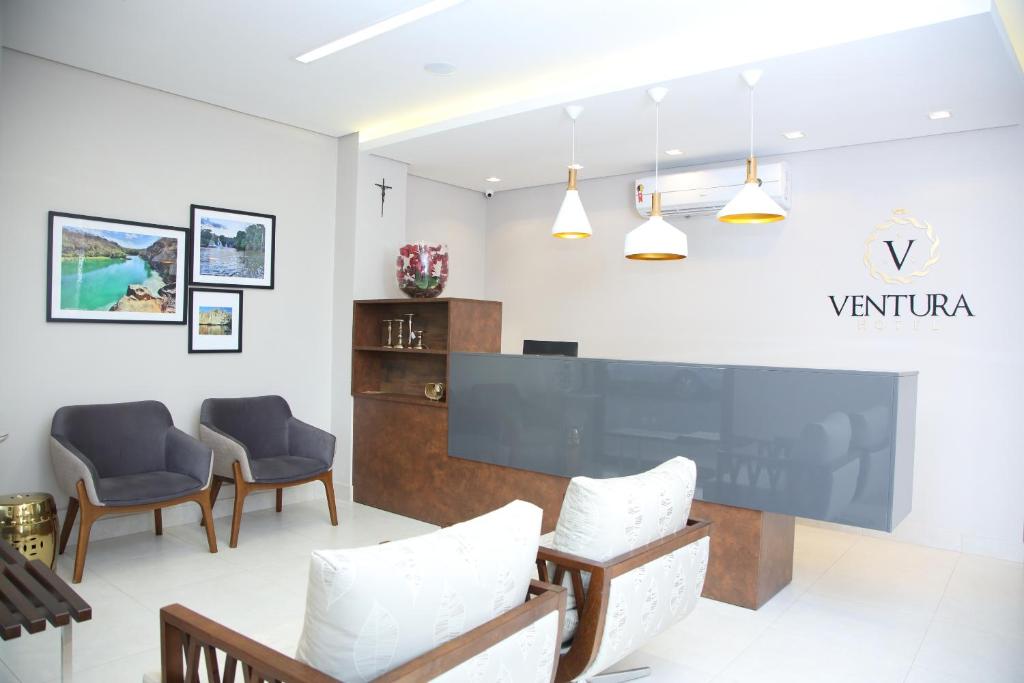 Posezení v ubytování Ventura Hotel