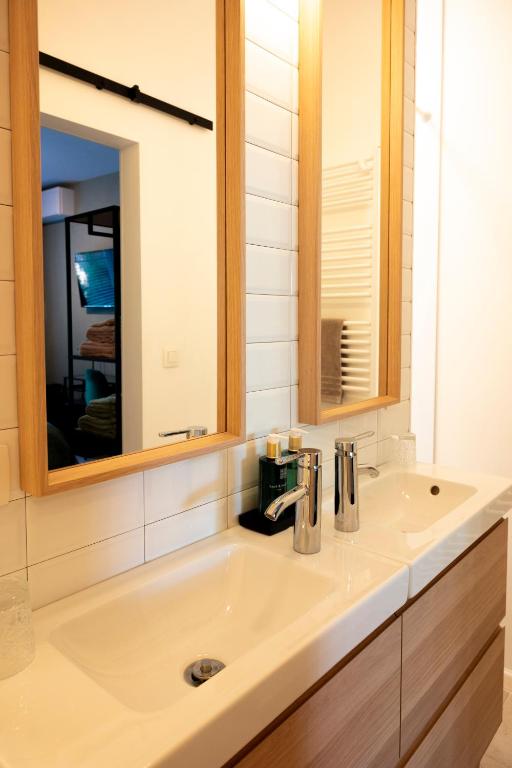 Koupelna v ubytování BnB De Koepoort
