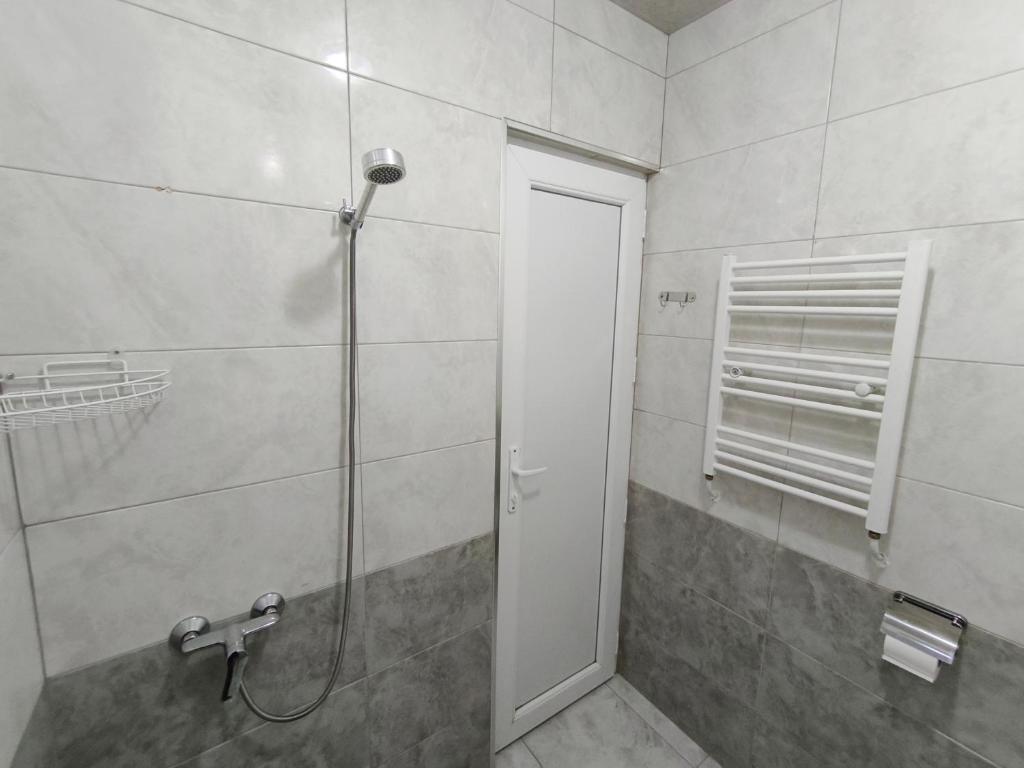 Koupelna v ubytování KARD HOUSE