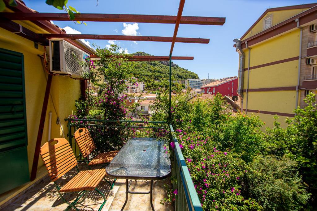 Balkón nebo terasa v ubytování Apartments Kole