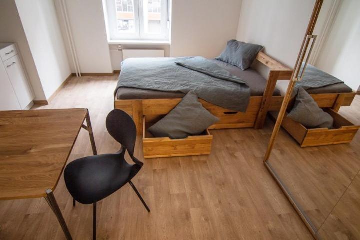 City Center Zurich Downtown Apartments next to Zurich HB Main Train Station NEU - Self Checkin - Resim 8