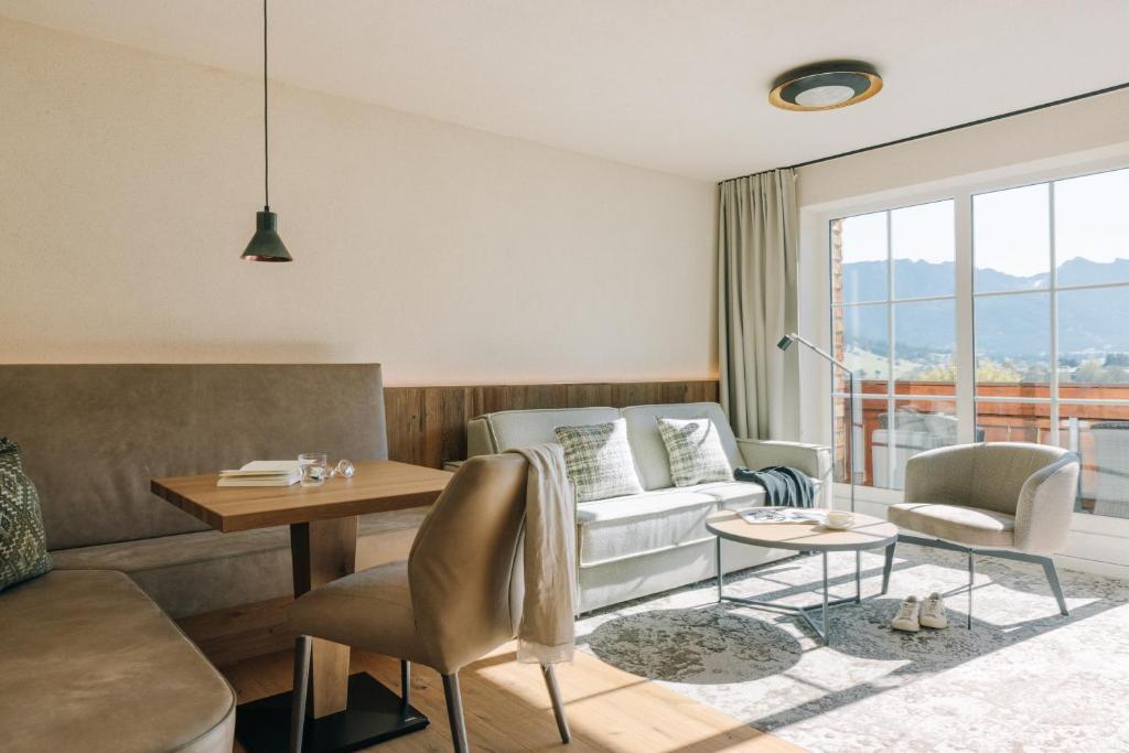 Posezení v ubytování Landhaus Sammer