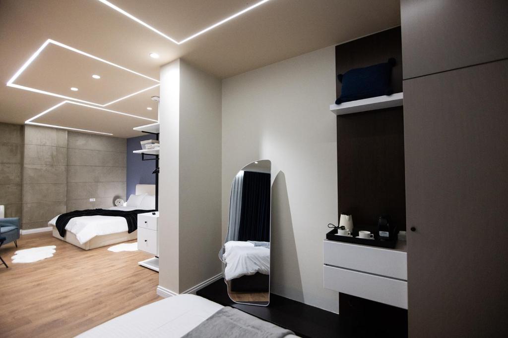 Koupelna v ubytování Apartament 2Two Korce