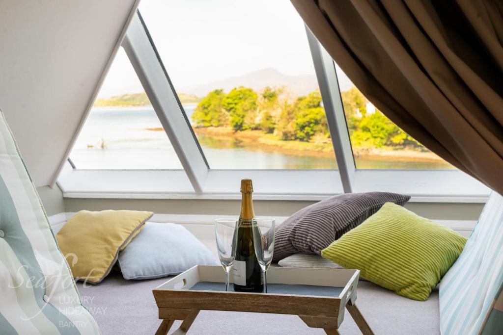 Posezení v ubytování Seafort Luxury Hideaway