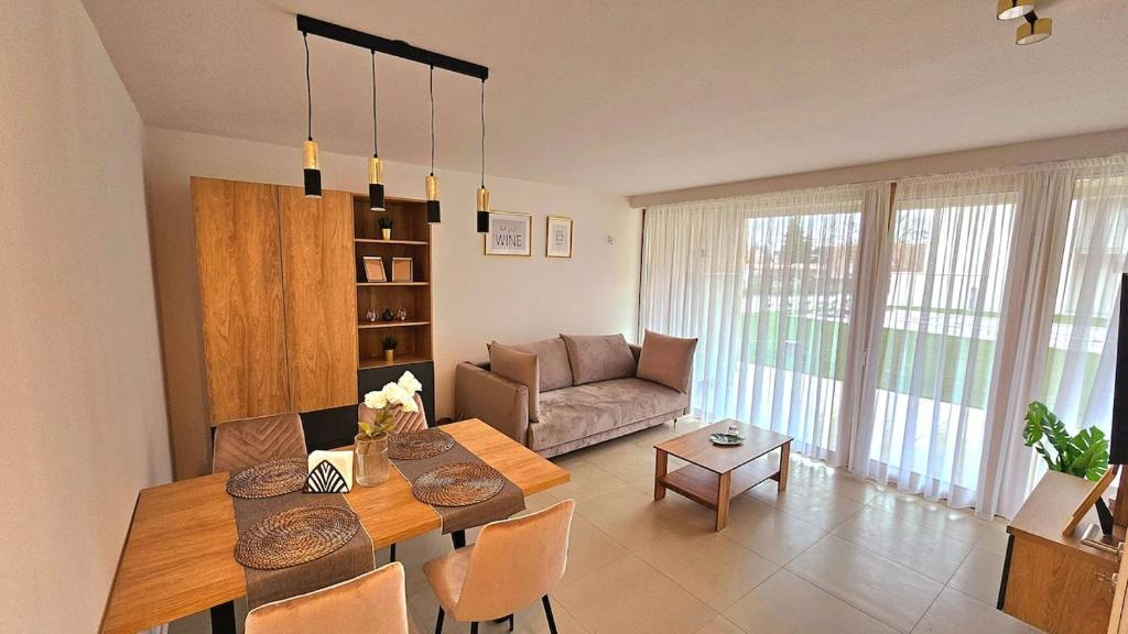 Et opholdsområde på Novi Vino Residence