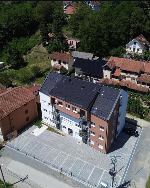 Budova, kde se apartmán nachází