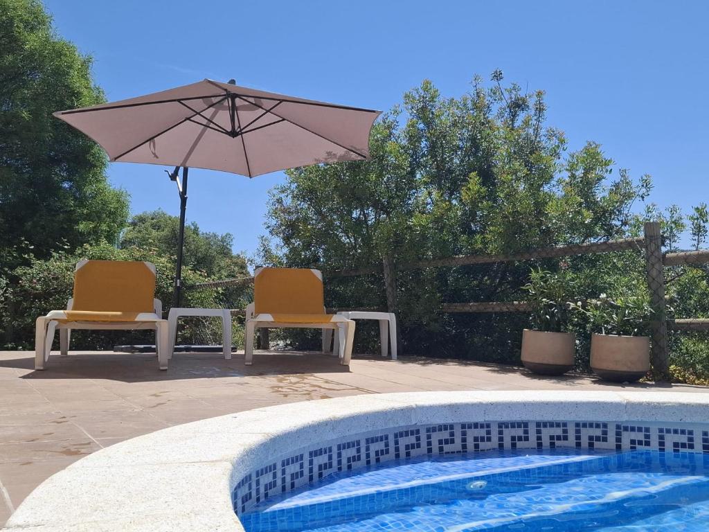 The swimming pool at or close to Villa Vista Bonita with private pool, 4 bedrooms, 9 people