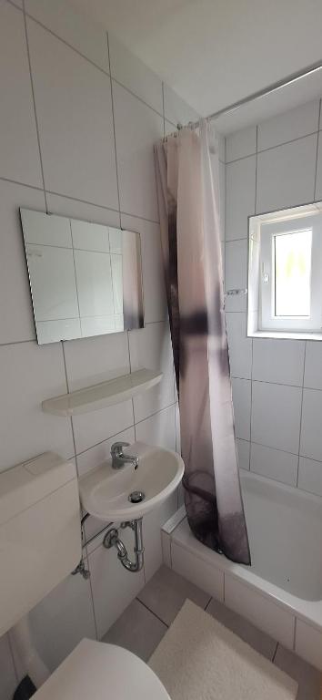 Koupelna v ubytování Haus Sissi