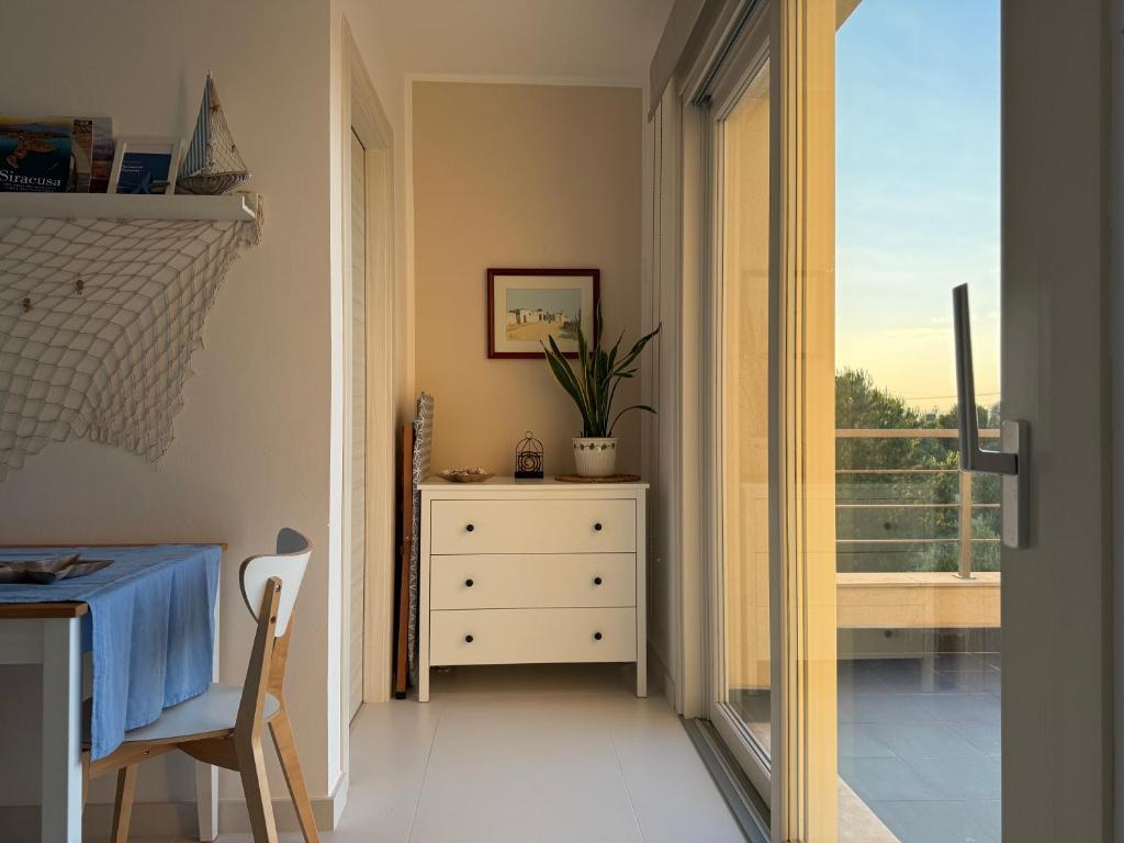 Balkón alebo terasa v ubytovaní Terrazza sul Plemmirio