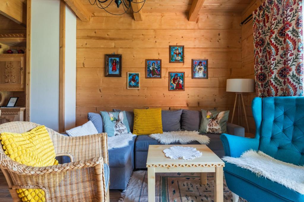 Posedenie v ubytovaní Apartament z widokiem w Murzasichlu