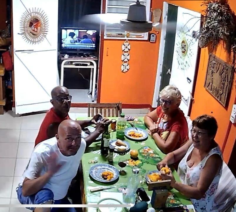 Jídlo v prázdninového domu nebo okolí