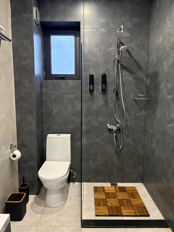Koupelna v ubytování Devdaraki Apartments N 113