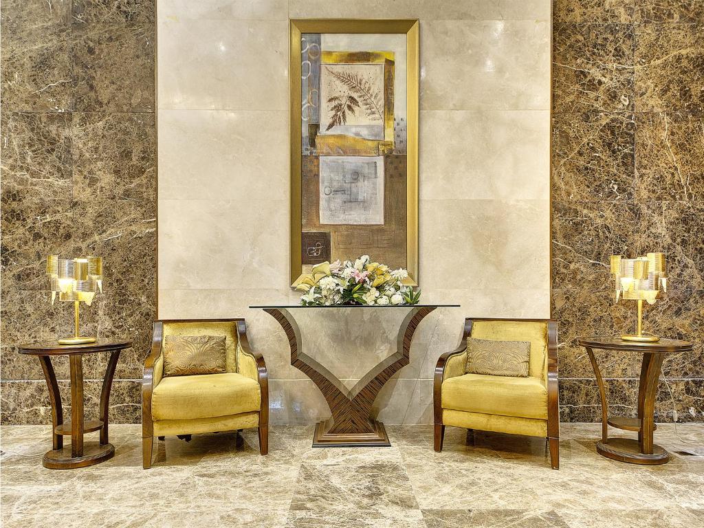 Posezení v ubytování Elaf Kinda Hotel