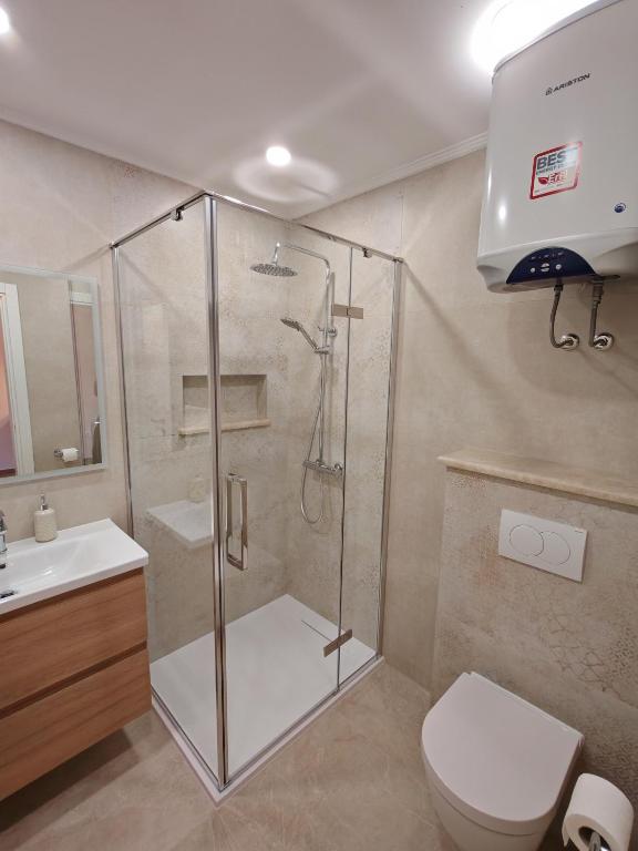 Kúpeľňa v ubytovaní Apartments Amfora