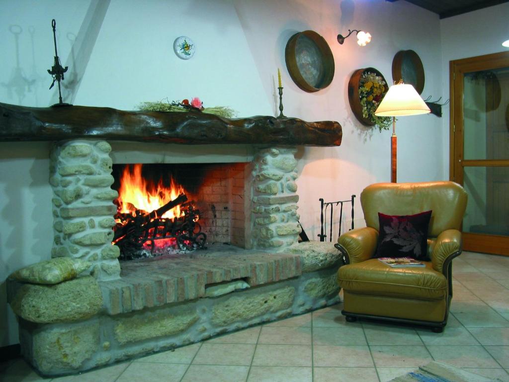 Część wypoczynkowa w obiekcie Agriturismo Ca'de'Gatti