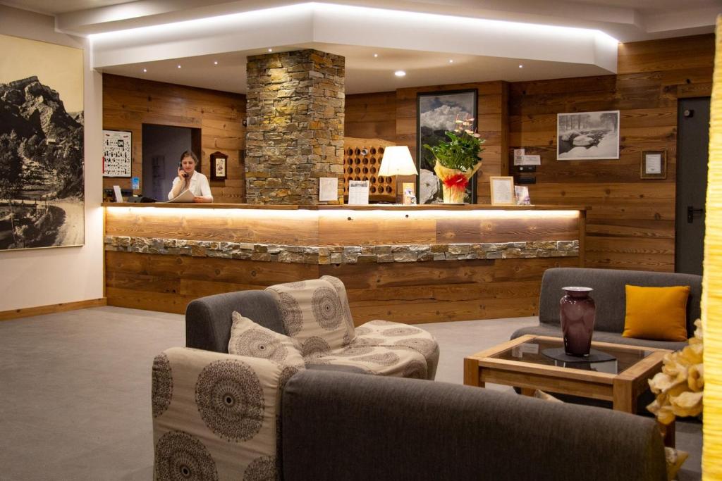 Posezení v ubytování Albergo San Carlo