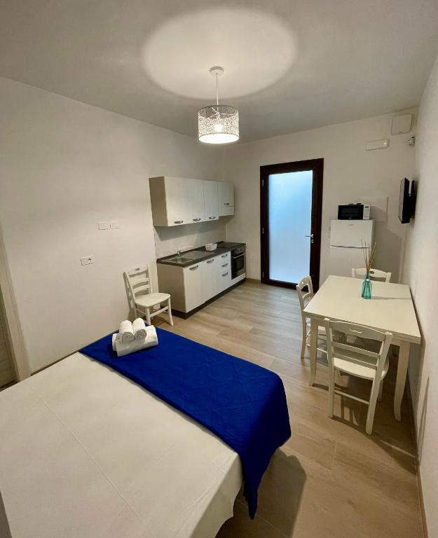 Kuchyň nebo kuchyňský kout v ubytování Sant Isidoro Apartments