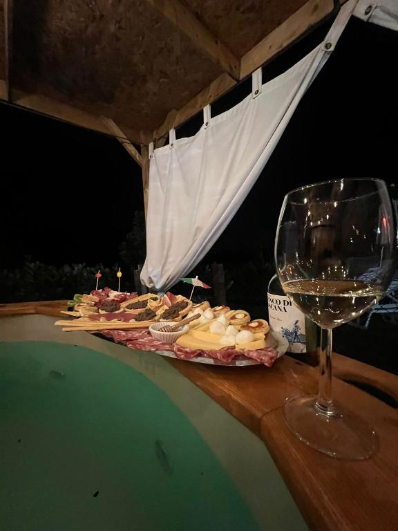 Joogid majutusasutuses Yurta con uso piscina e vista meravigliosa