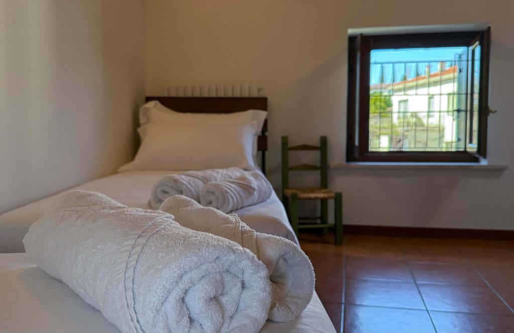 Postel nebo postele na pokoji v ubytování GM Apartment