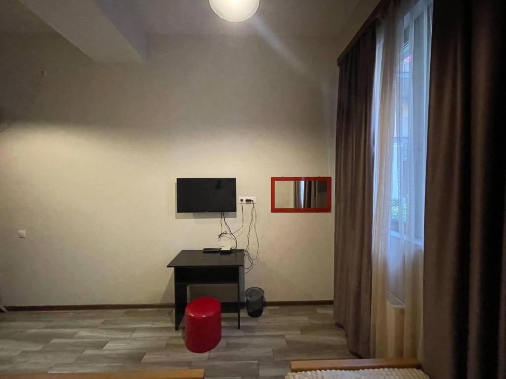 TV a/nebo společenská místnost v ubytování Guest House Lion
