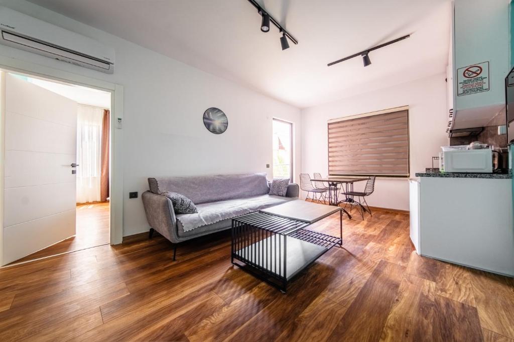 Kuchyň nebo kuchyňský kout v ubytování PASHAM RESIDENCE