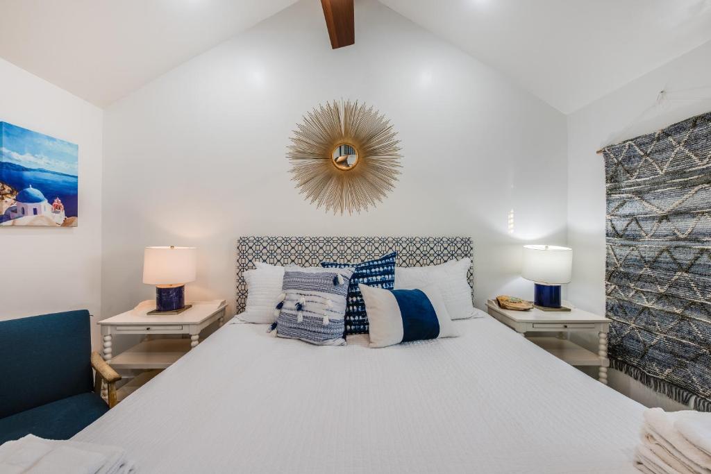 Voodi või voodid majutusasutuse Casa Santorini SPV25 toas