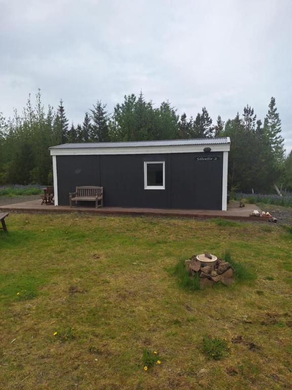 Zahrada ubytování Sólvellir Holiday Home