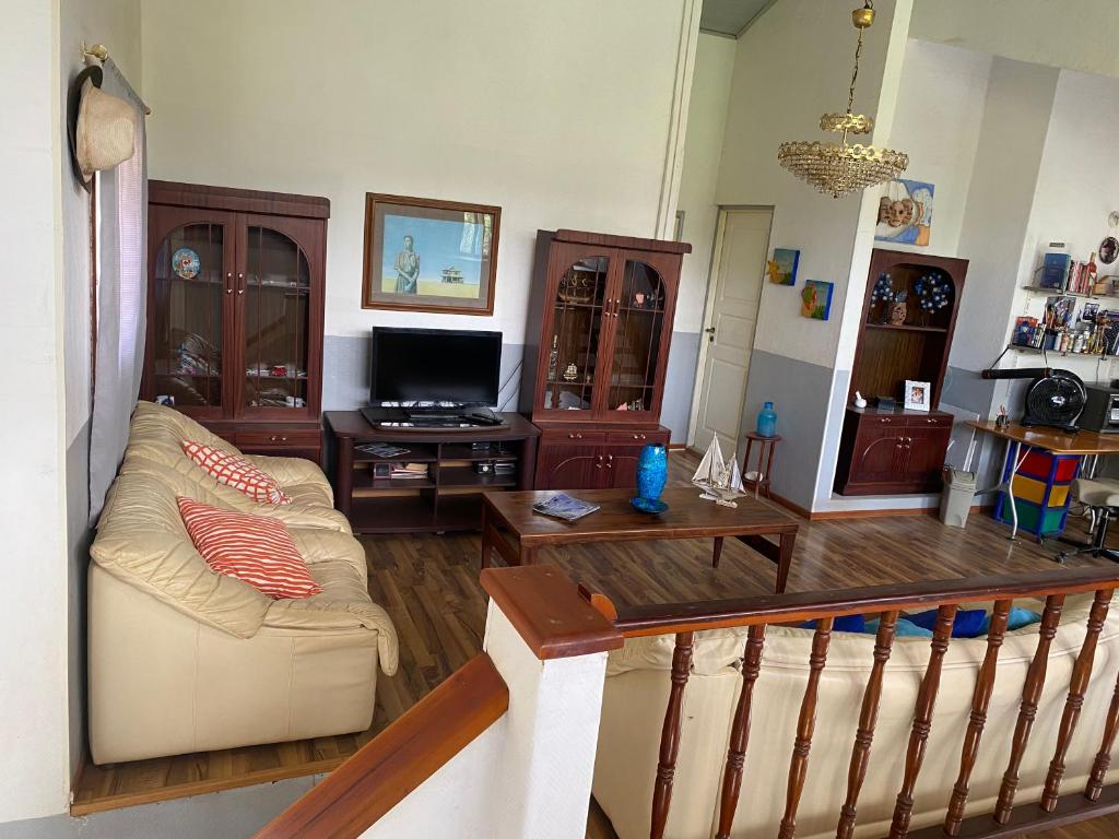 Istumisnurk majutusasutuses Casa Nordica - Rooms, Camping, Hammocks