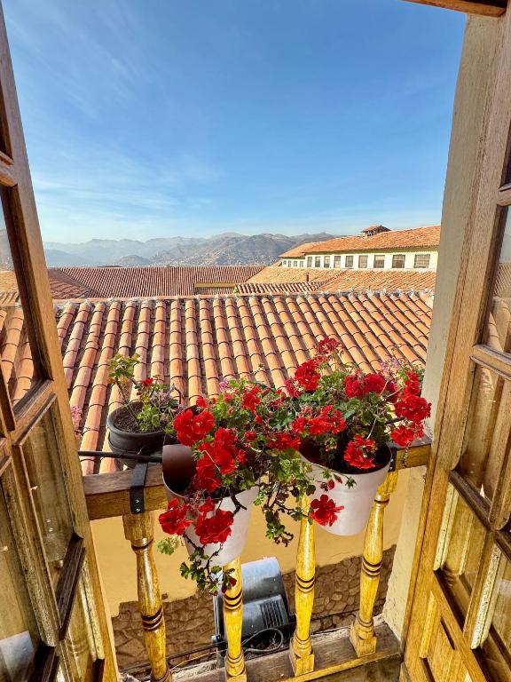 Balkón nebo terasa v ubytování ARQUEOLOGO Exclusive Boutique Hotel Cusco - Centro Histórico
