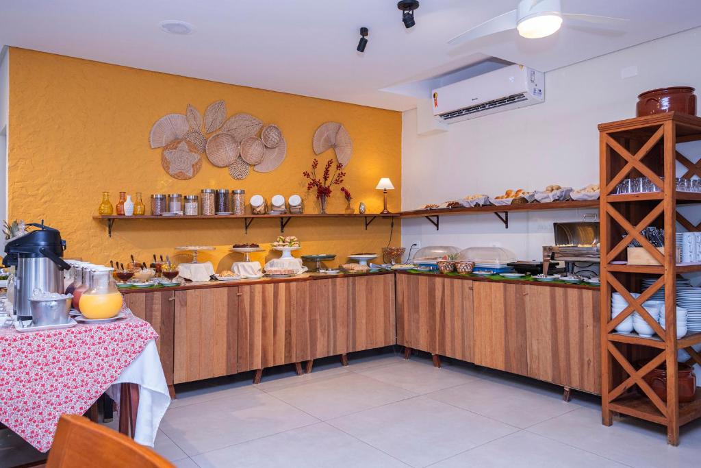 Comida in lodge ou em algum lugar perto